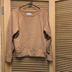 3/$17 VGC Everlane Small Briwn French Terry Top